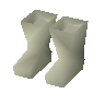 Cream boots