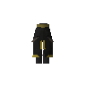 Elite black platelegs