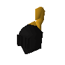 Black full helm (g)