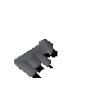 Tooth half of a key