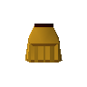 Gilded plateskirt
