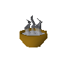 Bowl of hot water