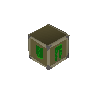 Green d'hide trimmed set