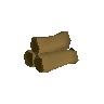 Mahogany pyre log